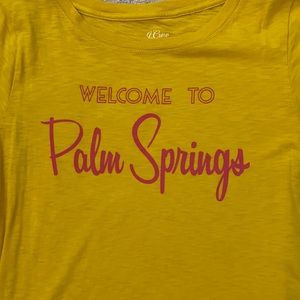 J.Crew NWOT SM Palms Springs t-shirt